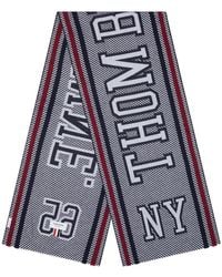Thom Browne - Schal Aus Merinowolle - Lyst