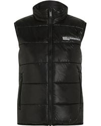KARL LAGERFELD - Padded Reversible Gilet - Lyst