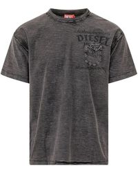 DIESEL - T-Ardy Chest-Pocket T-Shirt - Lyst