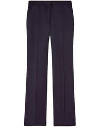 Jil Sander - Pressed-Crease High-Waisted Trousers - Lyst