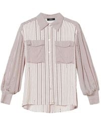 Twinset - Blouse Met Pofmouwen - Lyst