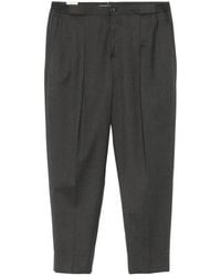 Briglia 1949 - Portobellos Pleated Straight-Leg Trousers - Lyst