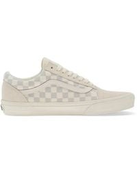 Vans - Old Skool Checkerboard Sneakers - Lyst