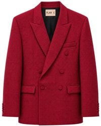 Plan C - Blazer Con Doble Botonadura - Lyst