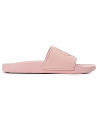 Anine Bing - Isla Logo-Embossed Slides - Lyst