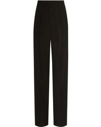 Dolce & Gabbana - Wool Gabardine Trousers - Lyst