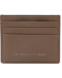 Brunello Cucinelli - Leather Cardholder - Lyst
