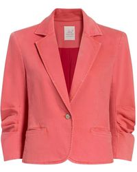 Cinq À Sept - Le Petit Khloe Rouched Sleeve Blazer - Lyst