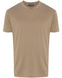 Tom Ford - Jersey-T-Shirt mit Rundhalsausschnitt - Lyst