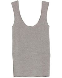 Rohe - Ribbed Side-Slit Top - Lyst