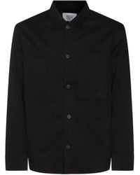 Maison Kitsuné - Logo-Print Shirt Jacket - Lyst