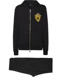 Billionaire - Jogginganzug Mit Logo-Stickerei - Lyst