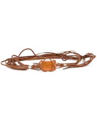 Alberta Ferretti - Fringed Stone-Embellished Belt - Lyst