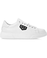 Philipp Plein - Zapatillas con placa del logo - Lyst