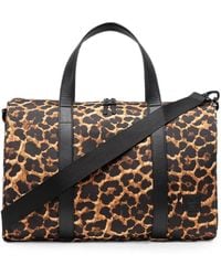 Herschel Supply Co. - Novel Leopard-Print Holdall - Lyst