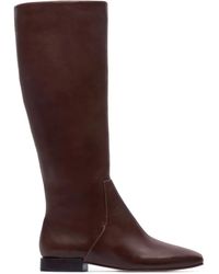 Bernardo - Barnes Square-Toe Riding Boots - Lyst