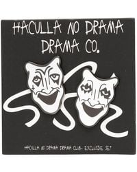 Haculla - No Drama Club Anstecknadel-Set - Lyst