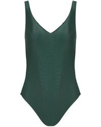 Amir Slama - V-Neck Swimsuit - Lyst