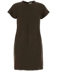 Brunello Cucinelli - Robe Courte À Manches Raglan - Lyst