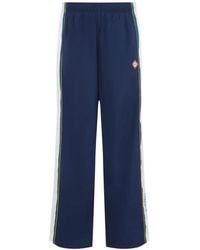 CASABLANCA - Logo-Patch Side-Stripe Track Pants - Lyst