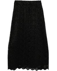 BLAKLACE - Lace Trim Skirt - Lyst