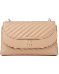 Jimmy Choo - Medium Curve Quilted Chain-Strap Cross Body Bag - Lyst