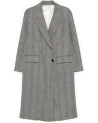 Forte Forte - Jas Met Visgraatpatroon - Lyst