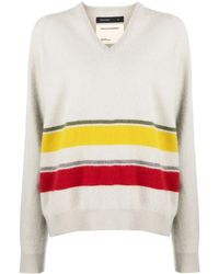 Frenckenberger - Striped Cashmere Jumper - Lyst