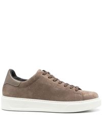 Woolrich - Leather Low-top Sneakers - Lyst