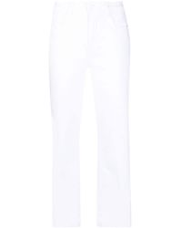 L'Agence - Cropped Straight-leg Jeans - Lyst