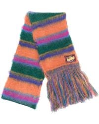 Marni - Gestreifter Strickschal - Lyst