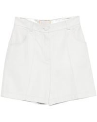 MITILIANE COUTURE - Leather Shorts - Lyst