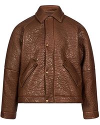 Salvatore Santoro - Crinkled Leather Jacket - Lyst