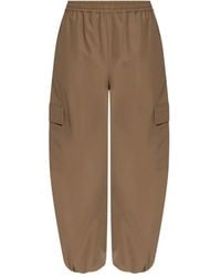 Max Mara - Elasticated Tapered Trousers - Lyst