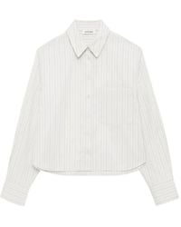 Anine Bing - Essie Pinstripe-Pattern Shirt - Lyst
