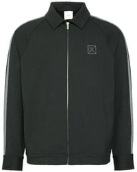 Calvin Klein - Milano Side-Stripe Logo-Patch Jacket - Lyst