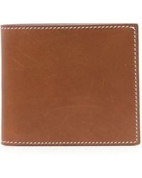 Thom Browne - Bi-fold Leather Wallet - Lyst