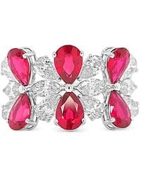 HYT Jewelry - Ruby And Diamond Ring - Lyst