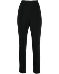 Carolina Herrera - High-Waisted Cropped Trousers - Lyst