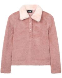 Gcds - Faux-Fur Polo Shirt - Lyst