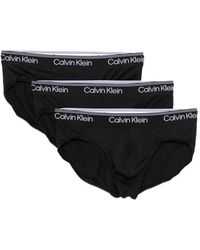 Calvin Klein - Logo-Waistband Briefs (Pack Of Three) - Lyst