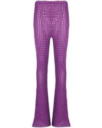 Moschino - Flared Broek - Lyst
