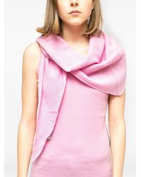 LA ROSE - Bufanda Lolita De Cachemira - Lyst