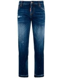 DSquared² - Jean Ceinturé À Effet Usé - Lyst