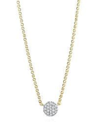 Phillips House - Micro Infinity Diamond Necklace - Lyst