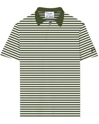 MC2 Saint Barth - T-Shirt À Rayures Et Col Polo - Lyst