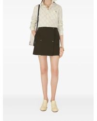 Burberry - Trench Mini Skirt - Lyst