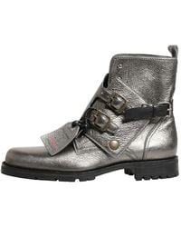 Dolce & Gabbana - Buckle-Fastening Ankle Boots - Lyst