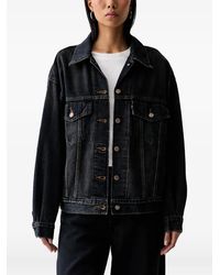 Levi's - Faded-Effect Denim Jacket - Lyst