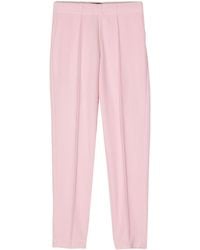 Bruno Manetti - Elasticated-waist Tapered Trousers - Lyst